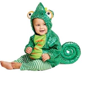Chamaeleon Costume 0-6 MONTHS Hyde and eek, NWT pascal tangled